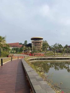 Archipelago Lake Danau Peta Indonesia Taman Mini Indonesia Indah Tower TMII