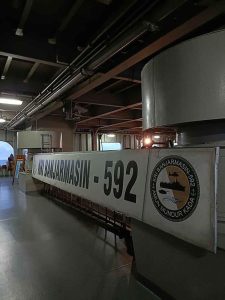 Dek Belakang KRI Banjarmasin 592 Alutsista Angkatan Laut Kapal Perang