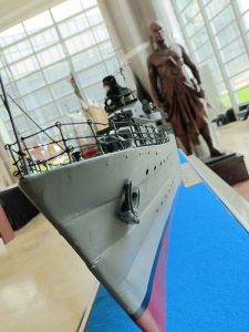 Diorama Pameran Kapal Perang Angkatan Laut Masa Kejayaan Patih Gajah Madha Kerajaan Majapahit