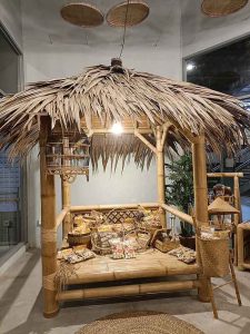 Gazebo Bazar UMKM Display Makanan Tradisional