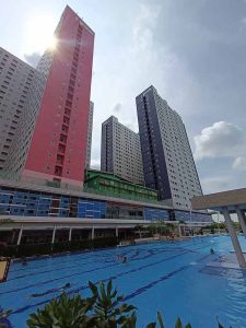Kolam Renang Kota Swiming Pool Apartemen Jakarta Berenang