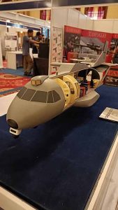 Replika Pesawat Buatan Indonesia CN 235