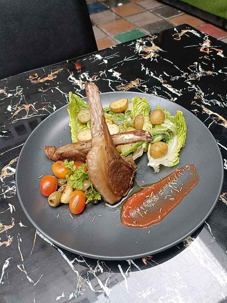 Steak Kambing Muda Panggang