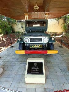 Toyota Kanvas Mobil Dinas Mayjen TNI Soeharto G30S PKI Di Monumen Pancasila Sakti
