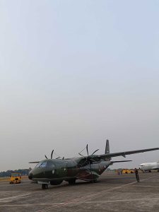 Alutsista Pesawat Angkut CN 235 Pesawat Buatan Indonesia