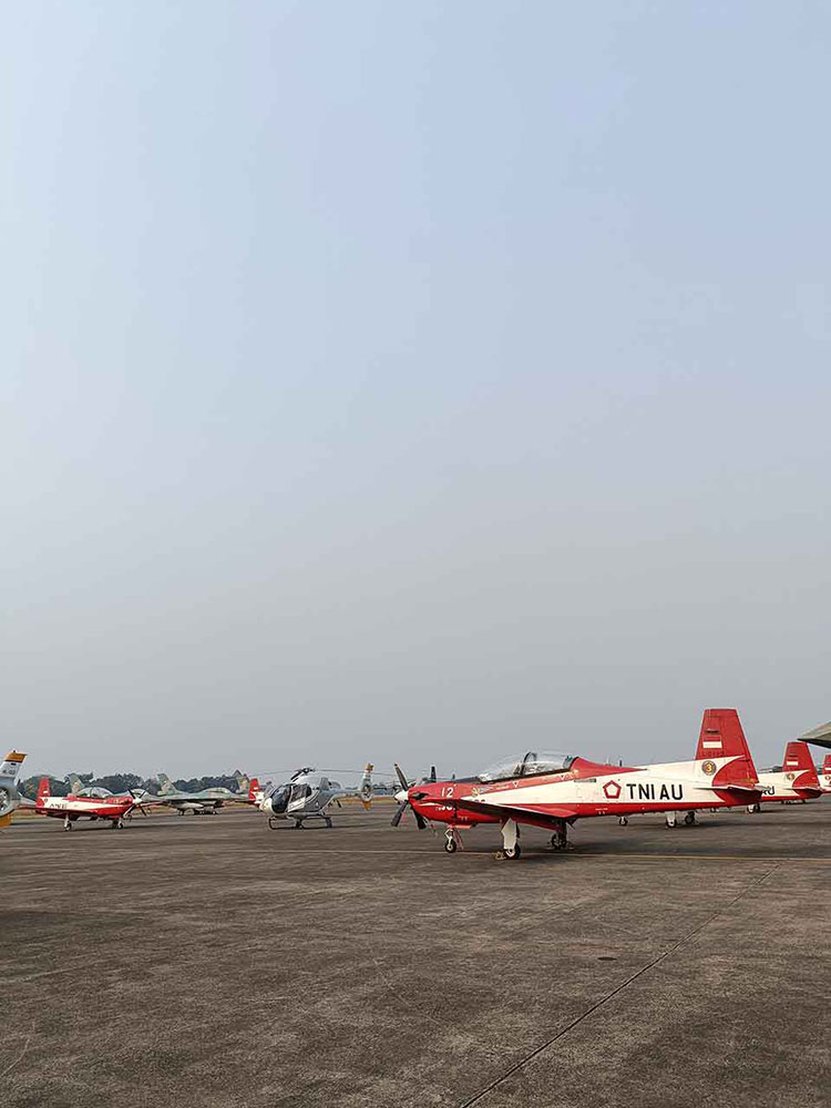 Alutsista Pesawat Jupiter Aerobatic Team Angkatan Udara Air Force
