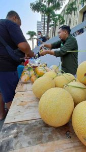 Buah Melon Organik Warna Kuning Jual Beli Buah Buahan 1