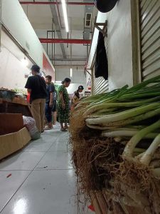 Daun Bawang Los Ruko Pasar Tradisional Pasar Sayur Bahan Pokok