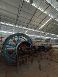 Mesin Tua Penggiling Tebu Pabrik Tebu