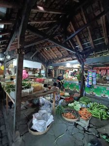 Pedagang Sayuran Bumbu Dapur Pasar Tradisional