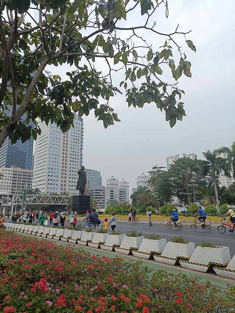 Jalan Protokol Jakarta Jalan Patung Jendral Sudirman
