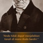 Anda tidak dapat menjelekkan tanah di mana Anda berdiri