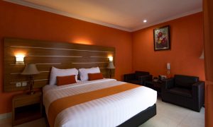 IMG-20201224-WA0020 Warm orange walls frame a cozy bed