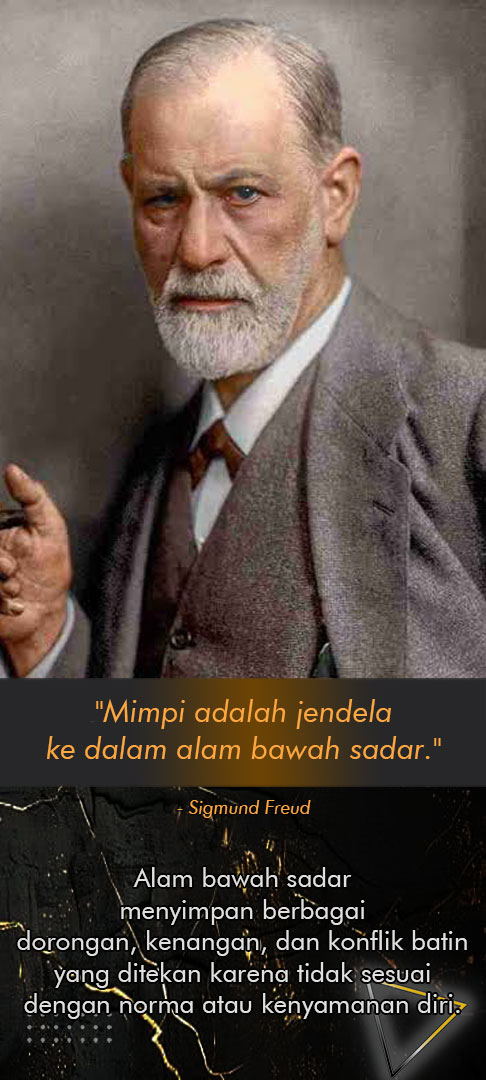 Mimpi adalah jendela ke dalam alam bawah sadar